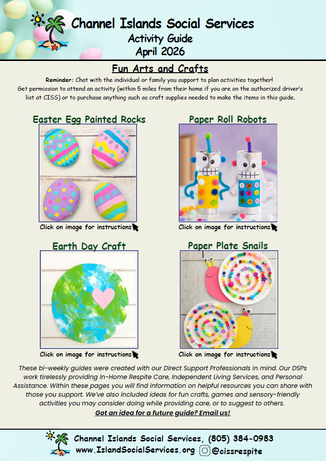 Download the March 2026 Activity Guide