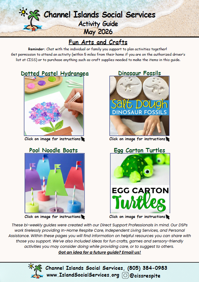 Download the March 2026 Activity Guide