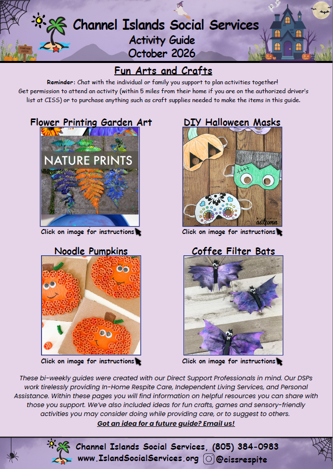 Download the March 2026 Activity Guide